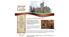 Desktop Screenshot of mansfieldcastle.co.uk