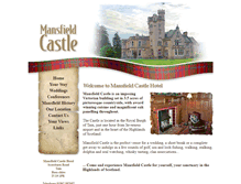 Tablet Screenshot of mansfieldcastle.co.uk